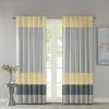 Buy 🧨 Madison Park Infinity Polyoni Pintuck Single Window Curtain Panel Grey 😉 -Madison Park Sales unnamed file 1038