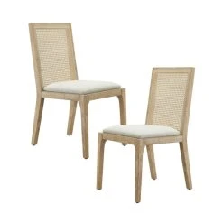 Best Pirce ❤️ Madison Park Ashe Natural Dining Chair Set Of 2 🔥 -Madison Park Sales unnamed file 1052