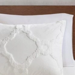 Best Sale ⌛ Madison Park Nollie Tufted Chenille Geometric Comforter Set Off White 🌟 -Madison Park Sales unnamed file 1140