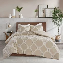 Best Sale ⌛ Madison Park Nollie Tufted Chenille Geometric Comforter Set Off White 🌟 -Madison Park Sales unnamed file 1145