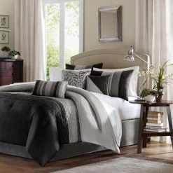 Top 10 🎁 Madison Park Infinity Black 7-piece Comforter Set ✨ -Madison Park Sales unnamed file 1148