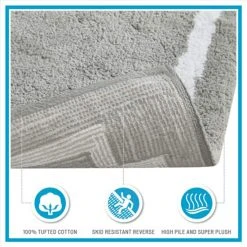 Cheap βοΈ Madison Park Ethan Cotton Tufted Bath Rug Grey π 14 Cheap βοΈ Madison Park Ethan Cotton Tufted Bath Rug Grey π -Madison Park Sales unnamed file 120