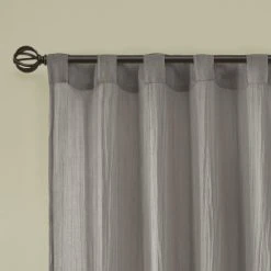Buy ❤️ Madison Park Kaylee Solid Crushed Sheer Window Curtain Pair Spice ⭐ -Madison Park Sales unnamed file 1213