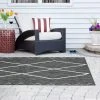 New 😉 Madison Park Maya Grey/ White Moroccan Indoor/Outdoor Rug ❤️ -Madison Park Sales unnamed file 1216