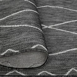 New 😉 Madison Park Maya Grey/ White Moroccan Indoor/Outdoor Rug ❤️ -Madison Park Sales unnamed file 1224