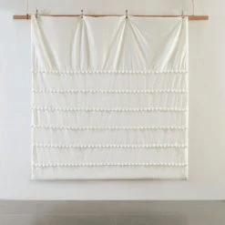 Cheap 👍 Madison Park Tracie Pom Pom Cotton Comforter Set Ivory ✔️ -Madison Park Sales unnamed file 1229