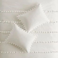 Cheap 👍 Madison Park Tracie Pom Pom Cotton Comforter Set Ivory ✔️ -Madison Park Sales unnamed file 1230