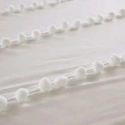 Cheap 👍 Madison Park Tracie Pom Pom Cotton Comforter Set Ivory ✔️ -Madison Park Sales unnamed file 1234