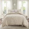 Best deal 🔥 Madison Park Sarah White Tufted Comforter 4 Piece Set Off White 🔔 -Madison Park Sales unnamed file 1236
