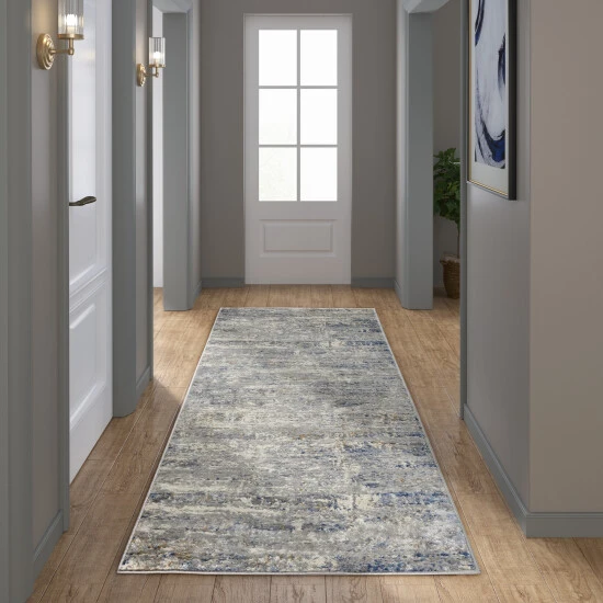 Promo π Madison Park Marie Blue/ Cream Abstract Area Rug π₯° 5 Promo π Madison Park Marie Blue/ Cream Abstract Area Rug π₯° - Image 3
