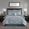 Promo 🧨 Madison Park Dillon 8 Piece Jacquard Comforter Set Aqua ⭐ 1 Promo 🧨 Madison Park Dillon 8 Piece Jacquard Comforter Set Aqua ⭐ -Madison Park Sales unnamed file 138