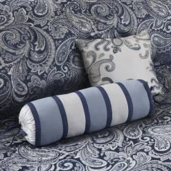 Hot Sale 👍 Madison Park Whitman Navy Paisley Jacquard 12-piece Bedding Set ⭐ -Madison Park Sales unnamed file 1412
