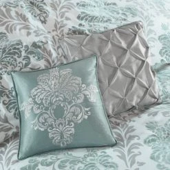 Coupon ✔️ Madison Park Larissa Aqua Printed 7 Piece Comforter Set 😉 -Madison Park Sales unnamed file 1472