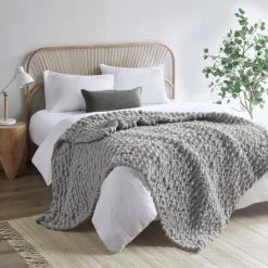 Wholesale 🧨 Madison Park Chenille Chunky Knit Throw Grey ❤️ -Madison Park Sales unnamed file 1617