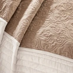 Discount ✨ Madison Park Danville Beige 7 Piece Reversible Coverlet Set ⌛ -Madison Park Sales unnamed file 1779