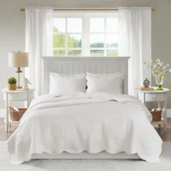 Wholesale ✨ Madison Park Marino White Reversible Scalloped Edge Coverlet Set 😀 -Madison Park Sales unnamed file 1843