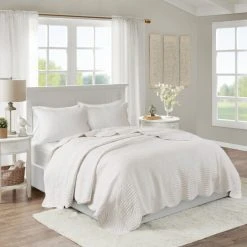 Wholesale ✨ Madison Park Marino White Reversible Scalloped Edge Coverlet Set 😀 -Madison Park Sales unnamed file 1844