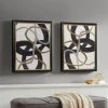 Flash Sale 💯 Madison Park Moving Midas Black Abstract Gold Foil Framed Canvas 2 Piece Set 😀 -Madison Park Sales unnamed file 188