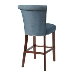 Promo ✔️ Madison Park Weldon Blue 30-Inch Bar Stool ✨ -Madison Park Sales unnamed file 1910