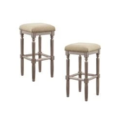 Outlet 🤩 Madison Park Kagen Bar Stool Set Of 2 Gray 💯 -Madison Park Sales unnamed file 1921