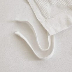 Deals ❤️ Madison Park Osanna White Tufted Cotton Chenille Palm Duvet Cover Set 👏 -Madison Park Sales unnamed file 1952