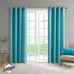 Brand new 😀 Madison Park Mission Solid 3M Scotchgard Outdoor Curtain Panel Taupe 👏 -Madison Park Sales unnamed file 1962