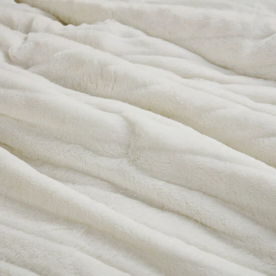 Best Sale β¨ Madison Park Eve Faux Fur Comforter Set Ivory π 9 Best Sale β¨ Madison Park Eve Faux Fur Comforter Set Ivory π - Image 7