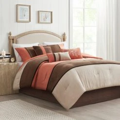 Cheap 🎁 Madison Park Hanover 7-piece Comforter Set Coral ⭐ -Madison Park Sales unnamed file 1987