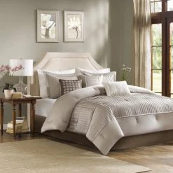 Hot Sale ⌛ Madison Park Channing Taupe 7-piece Comforter Set 😍 -Madison Park Sales unnamed file 1996
