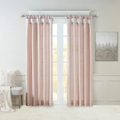 Brand new 🥰 Madison Park Natalie Twisted Tab Lined Single Curtain Panel Silver 🔔 -Madison Park Sales unnamed file 209