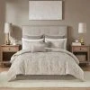 New 🤩 Madison Park Maisie Khaki 12 Piece Jacquard Complete Bed Set 👏 -Madison Park Sales unnamed file 2107