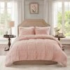 Cheapest ✨ Madison Park Zoe 100-percent Polyester Solid Faux Fur Comforter Set Blush 👍 -Madison Park Sales unnamed file 2136
