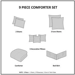 Best deal 🔔 Madison Park Heidi Quilted Cotton Comforter Set Seafoam 👏 -Madison Park Sales unnamed file 2165