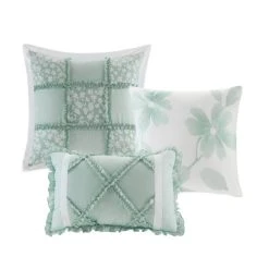 Best deal 🔔 Madison Park Heidi Quilted Cotton Comforter Set Seafoam 👏 -Madison Park Sales unnamed file 2166