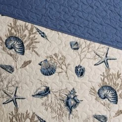 Discount ✨ Madison Park Nantucket Blue Microfiber Brushed Printed Coverlet Set 😀 -Madison Park Sales unnamed file 2172