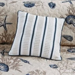 Discount ✨ Madison Park Nantucket Blue Microfiber Brushed Printed Coverlet Set 😀 -Madison Park Sales unnamed file 2175