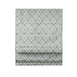 Cheapest 😀 Madison Park Tatum Printed Ogee Texture Light Filtering Cordless Roman Shade White 😉 -Madison Park Sales unnamed file 2229