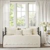 New ✔️ Madison Park Venice Cream 6 Pieces Quilted Daybed Cover Set With Scalloped Edges 🤩 -Madison Park Sales unnamed file 2264