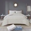 Outlet 👏 Madison Park Joelie Cotton Seersucker Comforter Set Grey 😀 -Madison Park Sales unnamed file 2273