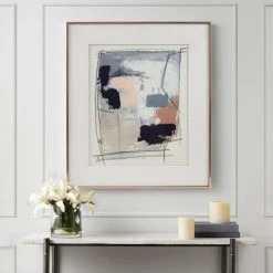 Best reviews of ❤️ Madison Park Abstract Reveal Neutral Abstract Double Matted Framed Glass Wall Art ❤️
