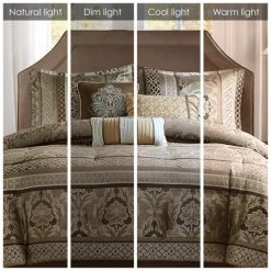 Best reviews of 👏 Madison Park Venetian Brown Gold 7-piece Jacquard Comforter Set 😉 -Madison Park Sales unnamed file 2352
