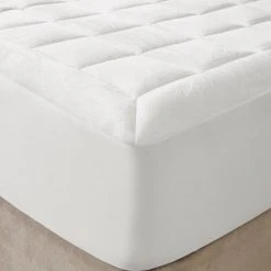 Promo 🎉 Madison Park Heavenly Soft Overfilled Plush Down Alt. Waterproof Mattress Pad - White ✔️ -Madison Park Sales unnamed file 241