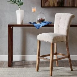 Best reviews of 🥰 Madison Park Weldon Cream 30-Inch Bar Stool 🥰