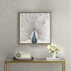 Deals 🌟 Madison Park Gilded Peacock Blue/ Neutral Framed Canvas With Gold Foil And Hand Embellishment ⭐ -Madison Park Sales unnamed file 2554