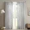 Top 10 😉 Madison Park Iris Embroidered Diamond Sheer Single Curtain Panel White/grey 👍 -Madison Park Sales unnamed file 2589