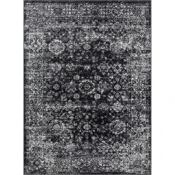 Best deal 🔔 Madison Park Earl Distressed Vintage Persian Woven Area Rug Black/cream 😀 -Madison Park Sales unnamed file 2611