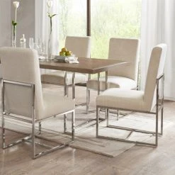 Best deal 🧨 Madison Park Miyu Natural Dining Chair (Set Of 2) ✨
