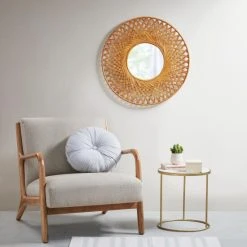 Coupon ❤️ Madison Park Reed Natural Round Bamboo Wall Decor Mirror 🧨 -Madison Park Sales unnamed file 2652