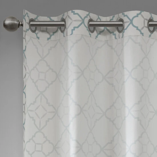 Wholesale β¨ Madison Park Jax Cotton Printed Curtain Panel Pair Grey π 8 Wholesale β¨ Madison Park Jax Cotton Printed Curtain Panel Pair Grey π - Image 6