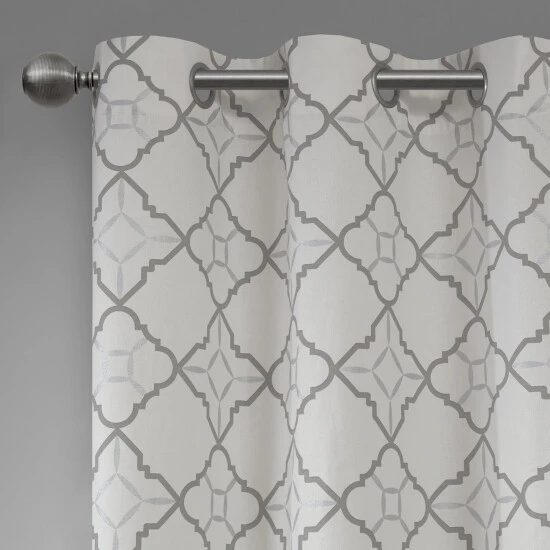 Wholesale β¨ Madison Park Jax Cotton Printed Curtain Panel Pair Grey π 10 Wholesale β¨ Madison Park Jax Cotton Printed Curtain Panel Pair Grey π - Image 8
